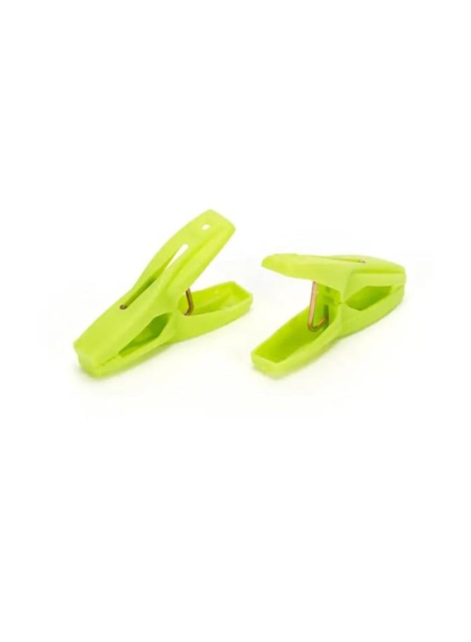 Plastic Clothes Pins Laundry Clips | 40 Pcs Colorful Clothespins with Storage Bag | 2-Inch Small Clips for Hanging Clothes – 4 Bright Colors  - Image 4