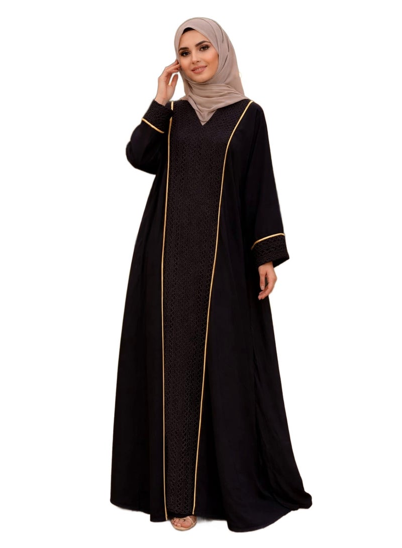 قفطان كتان مستورد فرى سايز