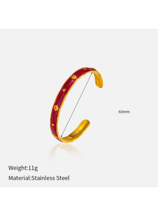 KUYING New Fashion Star Opening Bracelet