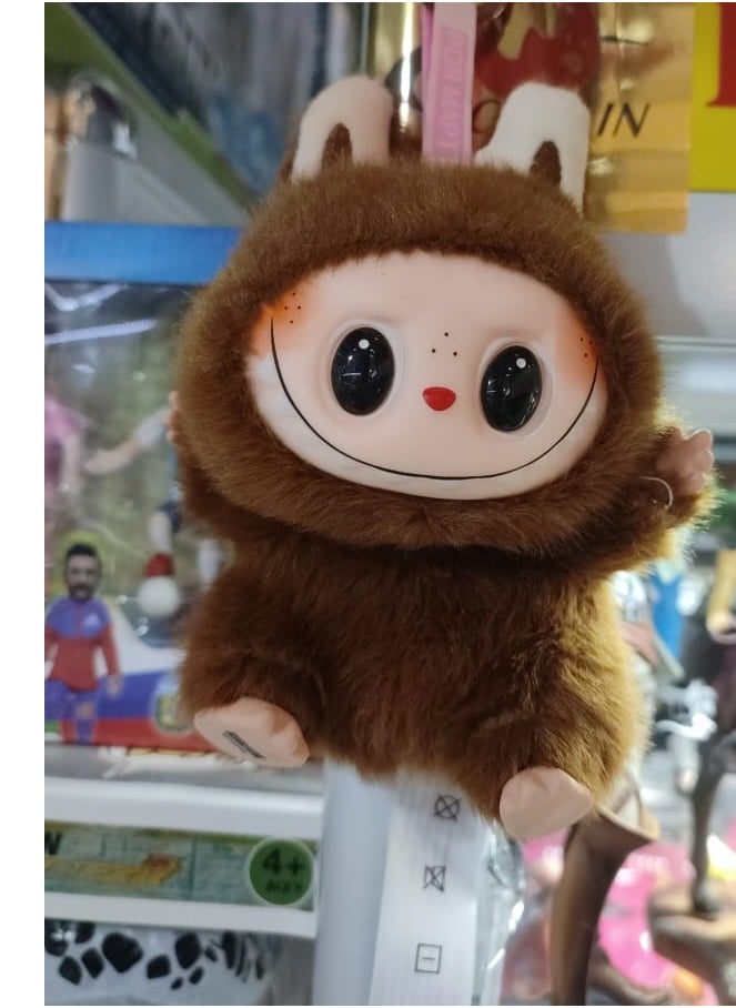 LABUBU Doll, Plush Toy Set Vinyl Plush Hanging Card, Blind Box Figures Replica, The Monsters Plush Toys for Modern Home Décor, Collectible Toy (Not Original)