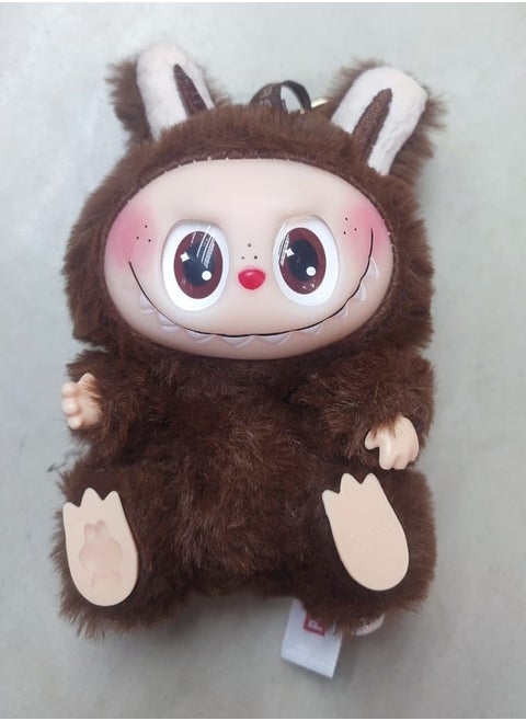 LABUBU Doll, Plush Toy Set Vinyl Plush Hanging Card, Blind Box Figures Replica, The Monsters Plush Toys for Modern Home Décor, Collectible Toy (Not Original)