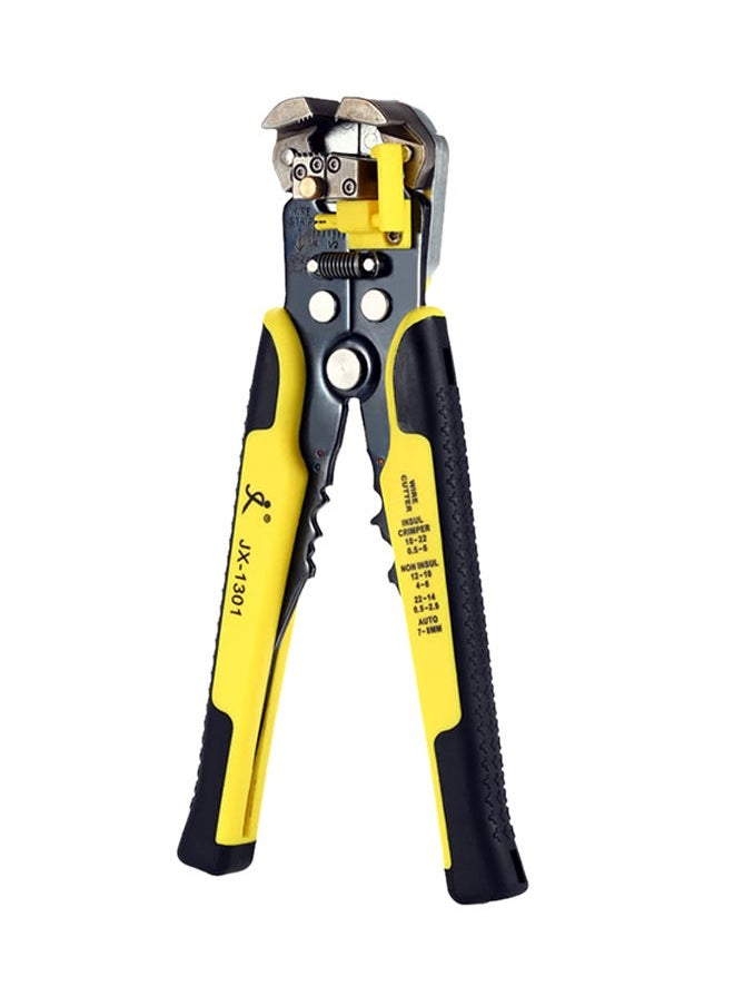 NIBEMINENT Multifunctional Automatic Adjustable Cable Wire Stripper Yellow/Black 210x108x48mm  - Image 1