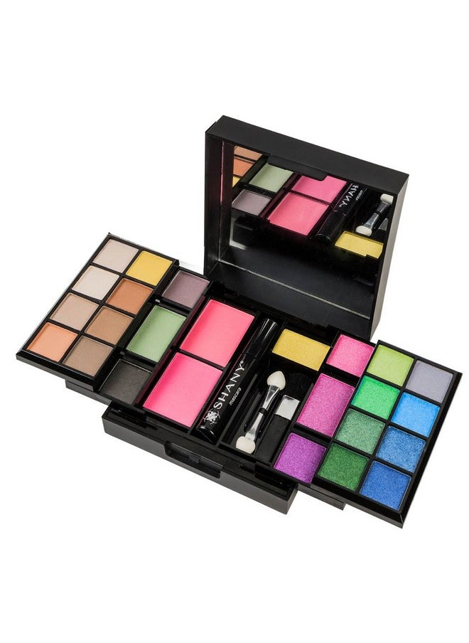 Shany 'Woke Up Like This' Makeup Kit Eye Shadows Blushes Mascara And Applicators  - Image 3