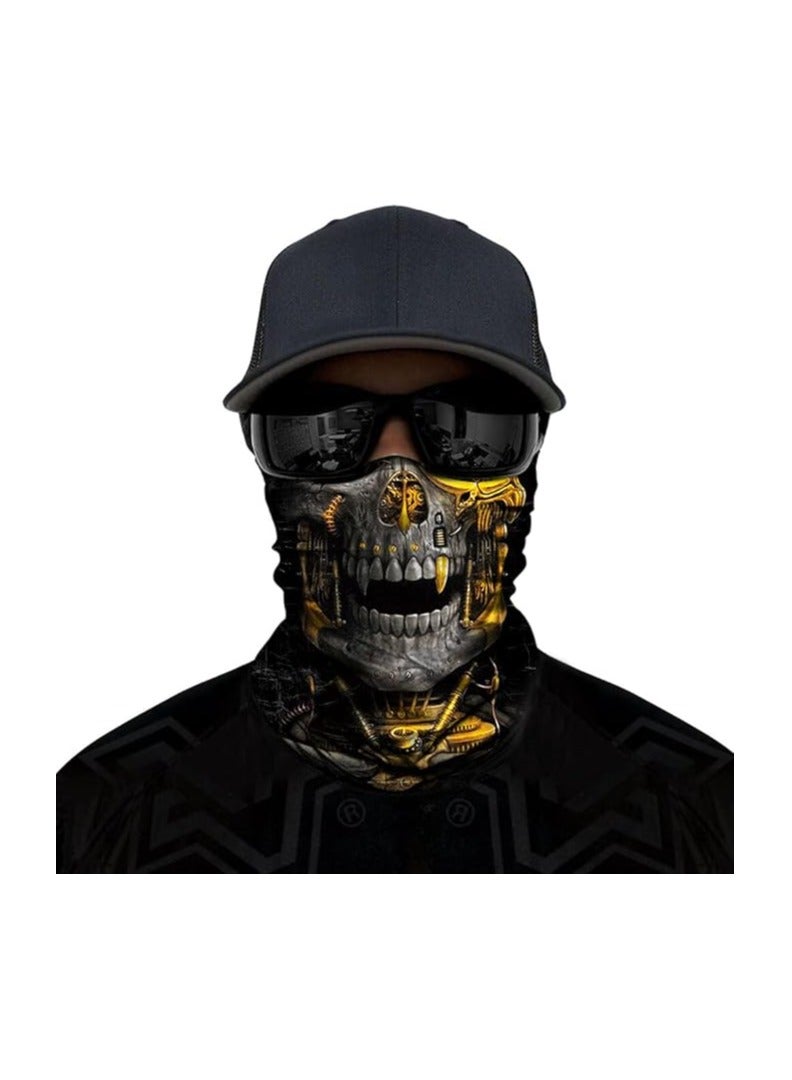 amazing.EGP Bandana Face Mask for Rave Dust Wind Scarf Face Neck Pouch Tube Mask Headwear Face Mask Motorcycle Mask for Women Men Kids (HR040758) - Image 2