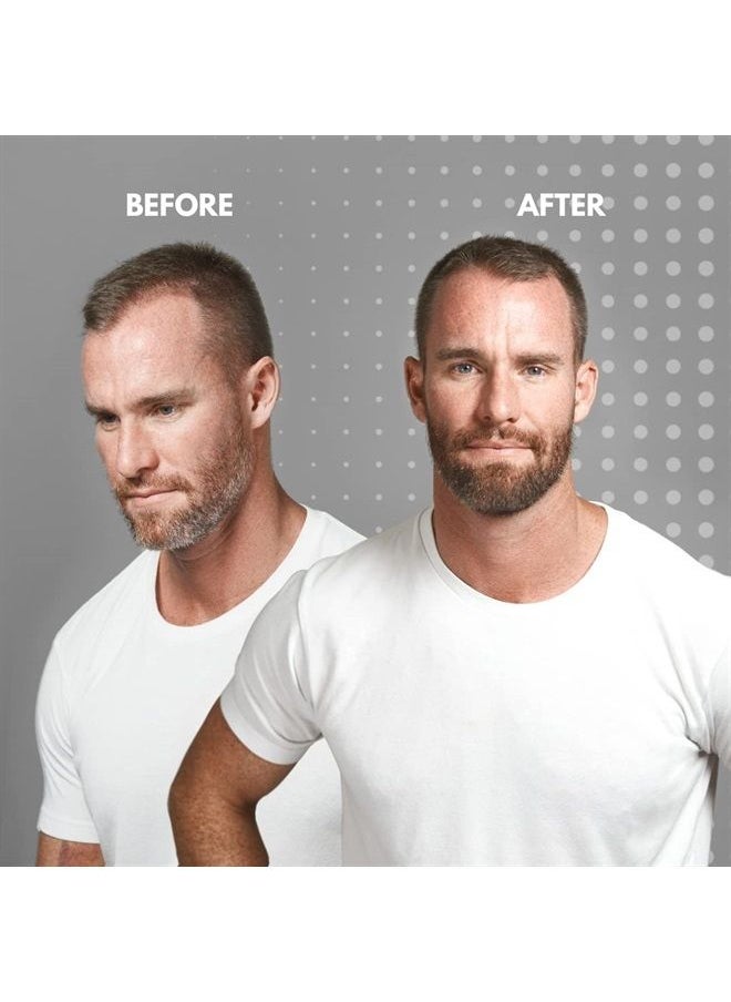 True Sons - Hair Dye for Men With Instant Dye Booster Applicator for Grey Hair Color - Complete Hair Dye Kit for Natural Look - Mustache and Beard Hair Dye (1.75 oz) 4-6 Applications per Bottle (1 Bottl - Image 1