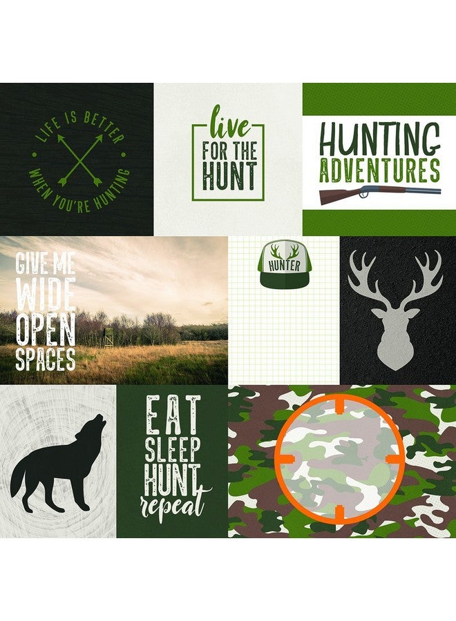 Paper House Productions Hunting Tags Paper Doublesided 15Pack None - Image 1