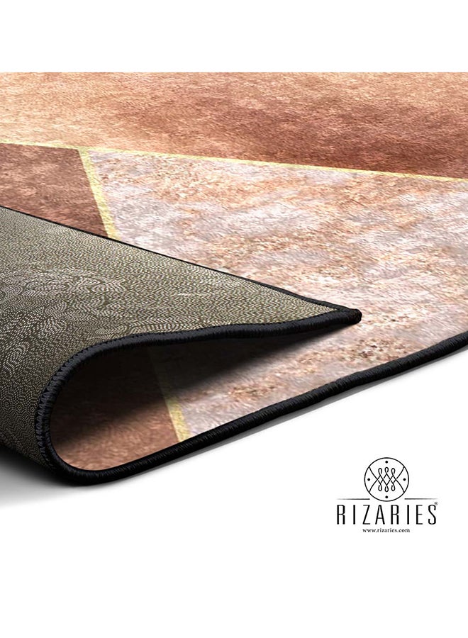 RIZARIES Copper Luxe Centerpiece Rug, Fabric, Rectangle - Image 3