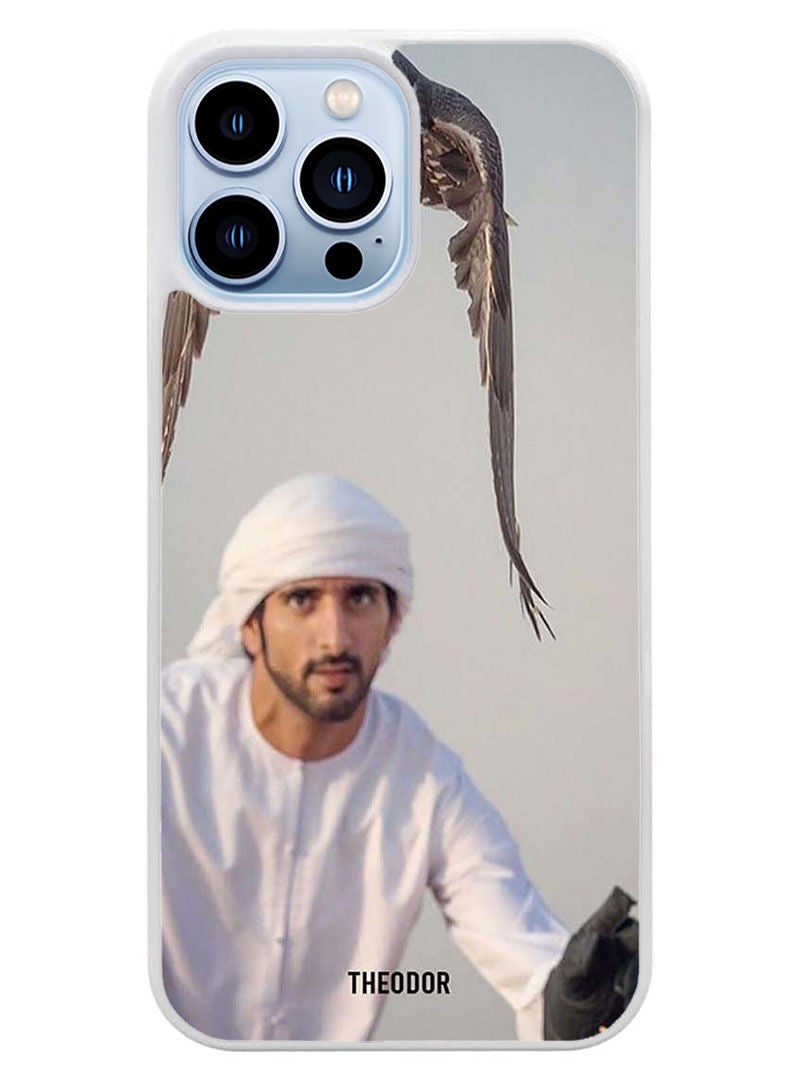 Theodor Protective Case Cover For APPLE IPHONE 14 Pro Max Fazza Eagle(White Bumper) - Image 1