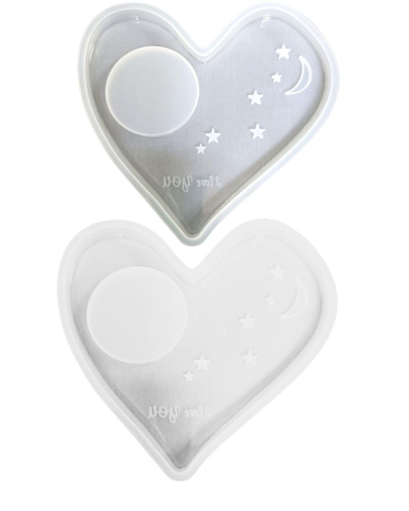 Snoogg Snoogg Pack of 1 Heart Light Candles 5 Inch for Cup Holder Bottle Holder Perfect for DIY and Home Decor Office Desk Tea Holder DIY and More  - Image 4