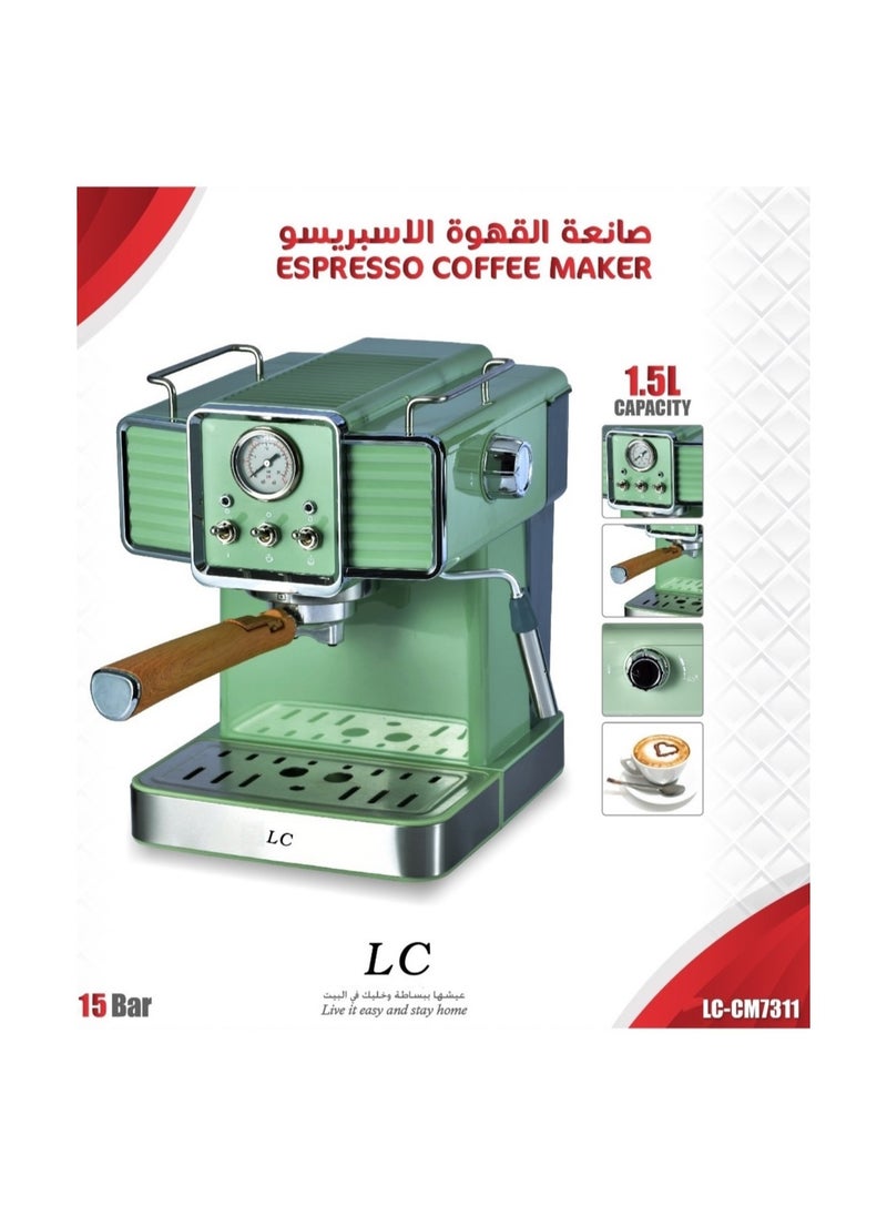 LC - Espresso Coffee Machine 1.5L - Image 1