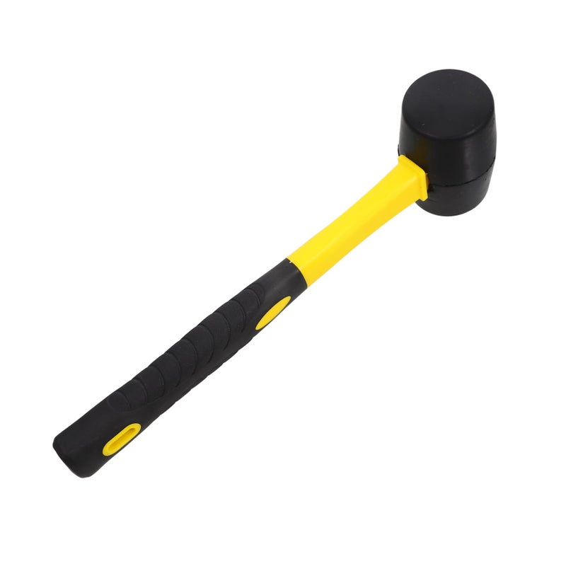 Mini Rubber Mallet Hammer Non Slip Handle Soft Head For Tent Stakes Camping DIY Woodworking - Image 2