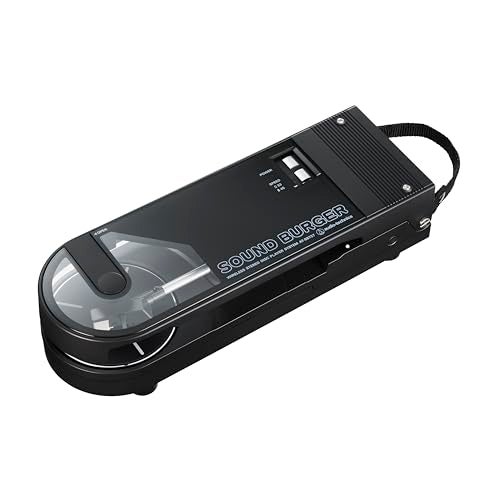 Audio-Technica AT-SB727 Sound Burger Portable Bluetooth Turntable, Black - Image 3