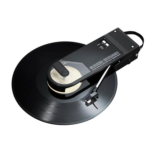 Audio-Technica AT-SB727 Sound Burger Portable Bluetooth Turntable, Black - Image 5