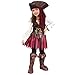 Fun World Baby Girls Toddler High Seas Buccaneer Costume Maroon Small US - Image 3