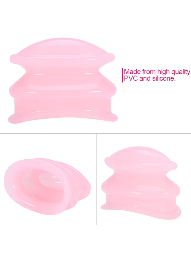 ZJchao Fullness Of Lip Lip Suction, Women Silicone Lip Plumper Enhancer Lip Suction Device Device Lip Silicone Lip Beauty Lip Sexy Lips Soft Silicone Ecological Lip Tools Compact and  - Image 2