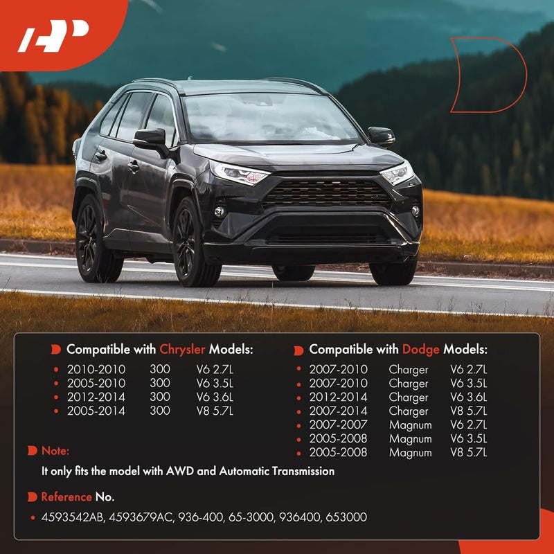 A-Premium Front Driveshaft Assembly for Chrysler and Dodge - Image 2