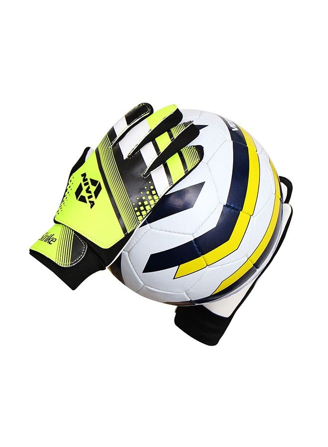 Nivia Air Strike Football Goal Keeper Gloves Size-L  - Image 4