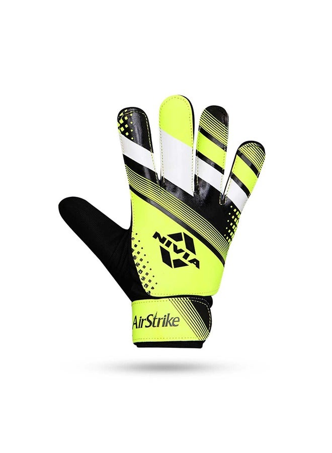 Nivia Air Strike Football Goal Keeper Gloves Size-L  - Image 2