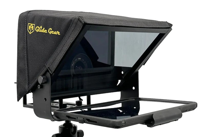 Glide Gear TMP 100 Teleprompter – DSLR, Tablet, Smartphone – 12" Glass, Carry Case, No Assembly - Image 3