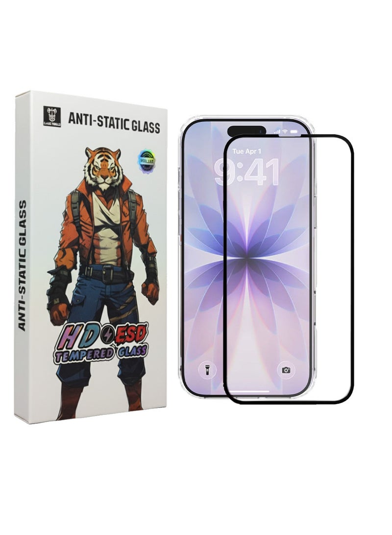 BlueFire HD Tempered Glass Screen Protector for iPhone 17 – Anti-Static 9H Hardness, Ultra-Clear HD, Scratch Resistant, Anti-Fingerprint, Bubble-Free Easy Installation, High Sensitivity Touch - Image 1