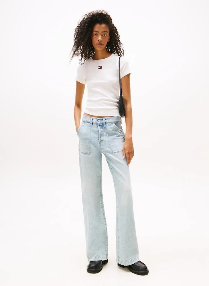 TOMMY JEANS Logo Crew Neck T-Shirt