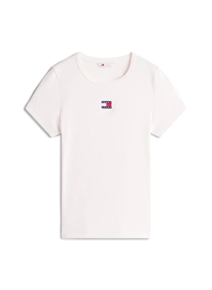 TOMMY JEANS Logo Crew Neck T-Shirt