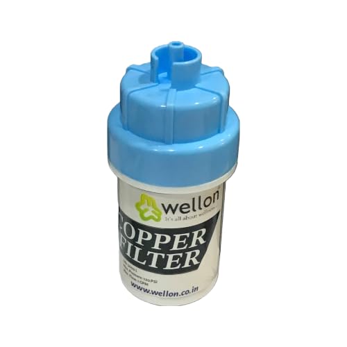 WELLON 4 inch Inception Copper Infuser Filter with Calcium Magnesium and Zinc Suitable for All Domestic RO - Image 2