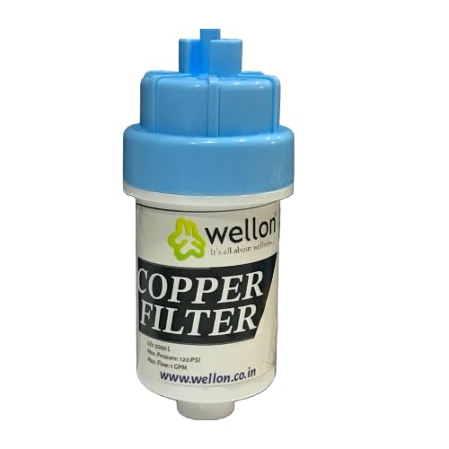 WELLON 4 inch Inception Copper Infuser Filter with Calcium Magnesium and Zinc Suitable for All Domestic RO - Image 3