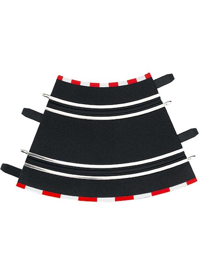 Carrera 61611 145 Curve Track Section Part For Use With Go!!! And Digital 143  Pack Of 4 - Image 1
