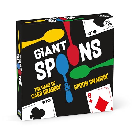 PlayMonster Giant SpoonsCard Games for Kids Spoons GameDeck of CardsFun Family Games for Kids and Adults Playing CardsGame Night Travel Games 36 MultiPlayer Card GameAges 7 - Image 1