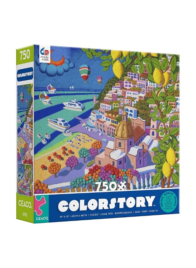 Ceaco Ceaco - Colorstory - Positano - 750 Piece Jigsaw Puzzle  - Image 5