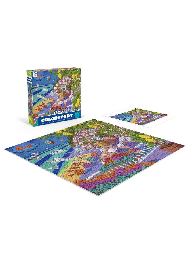 Ceaco Ceaco - Colorstory - Positano - 750 Piece Jigsaw Puzzle  - Image 3