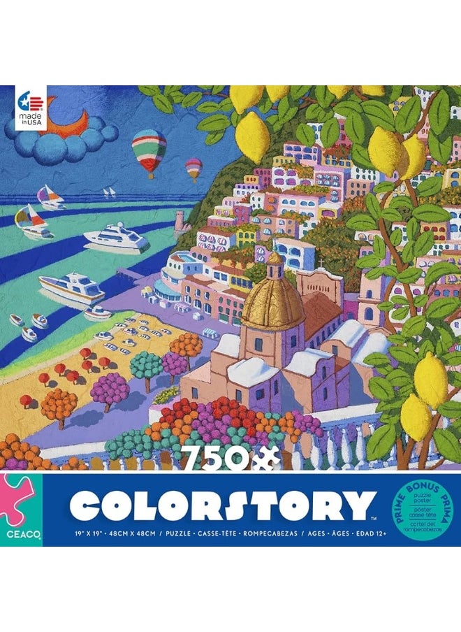 Ceaco Ceaco - Colorstory - Positano - 750 Piece Jigsaw Puzzle  - Image 2