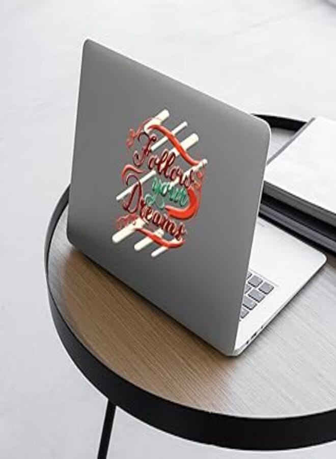 Generic Laptop skin size 15×15 on the outside and 8×7 on the inside, removable Laptop skin, Sticker multi-colored, transparent vinyl plastic sticker - 6221243348917