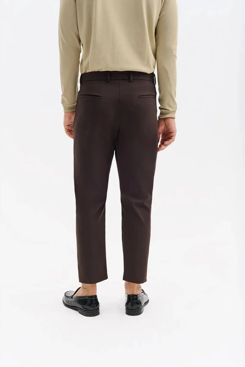 Giesto Coffee Brown GIESTO Men's Suit Pants for Men | Best Price UAE