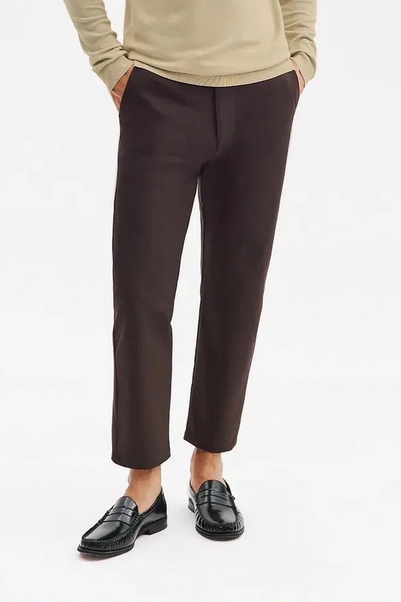 Giesto Coffee Brown GIESTO Men's Suit Pants for Men | Best Price UAE