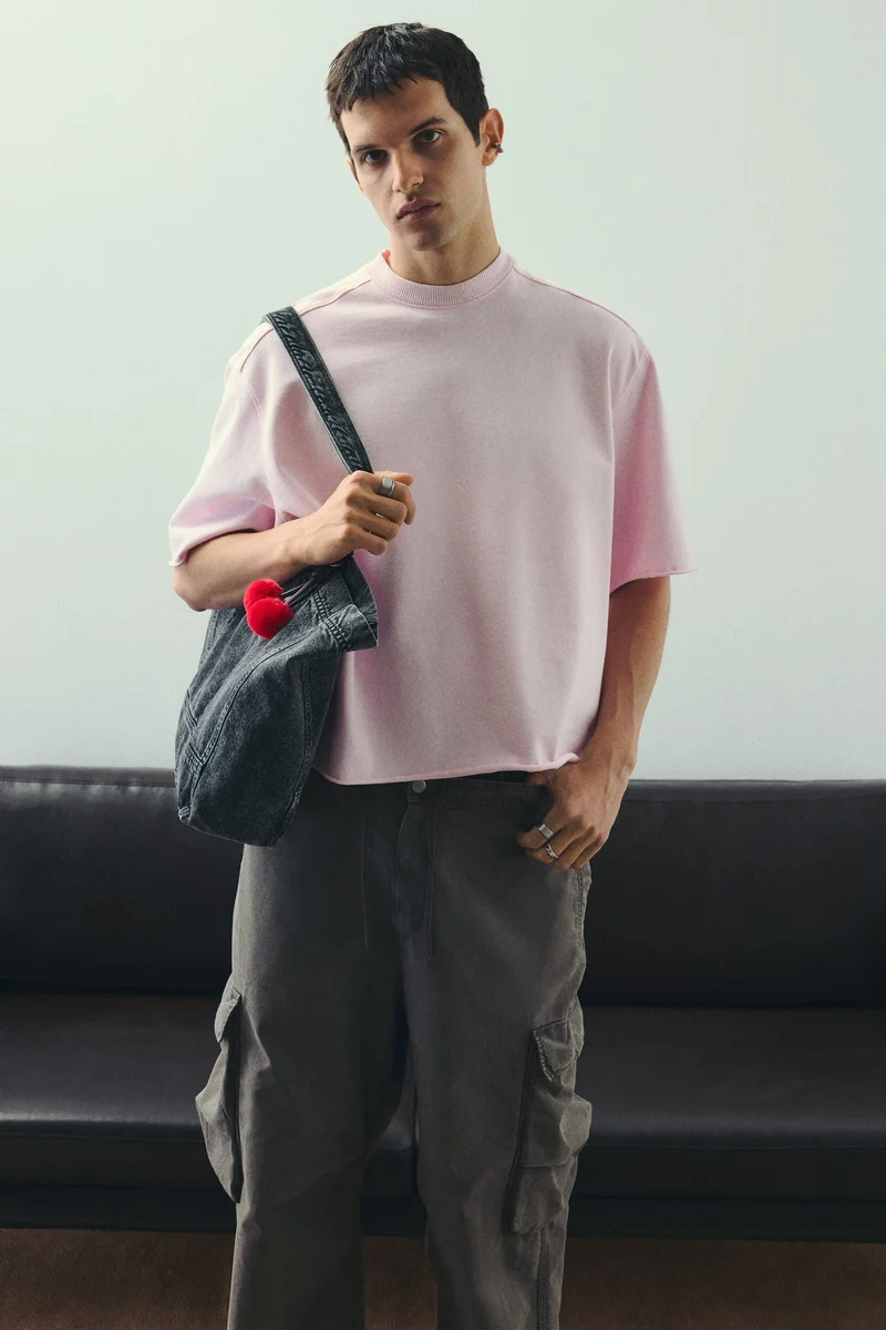 اتش اند ام قميص فضفاض