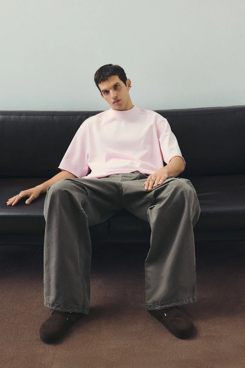 اتش اند ام قميص فضفاض