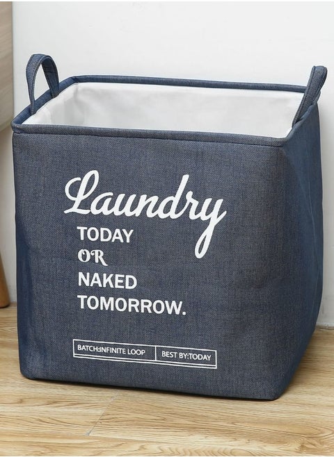Foldable Clothes storage Laundry Basket With Handles