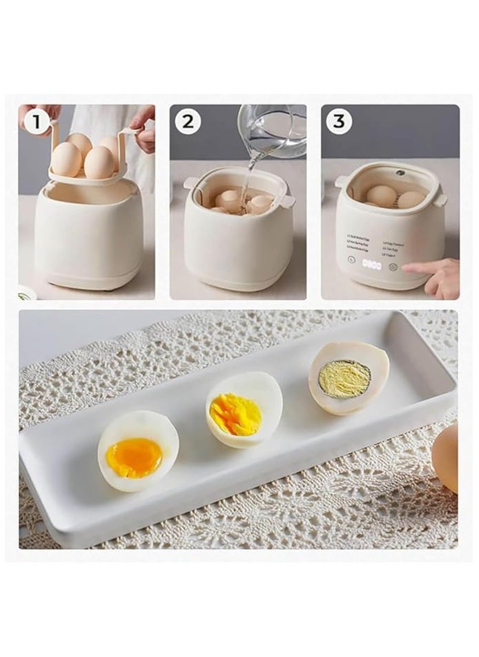 Generic - 300W Automatic Rapid Smart Egg Cooker / Boiler Machine for Steamed Hard & Soft Boiled Eggs Home & Kitchen Use - Image 1