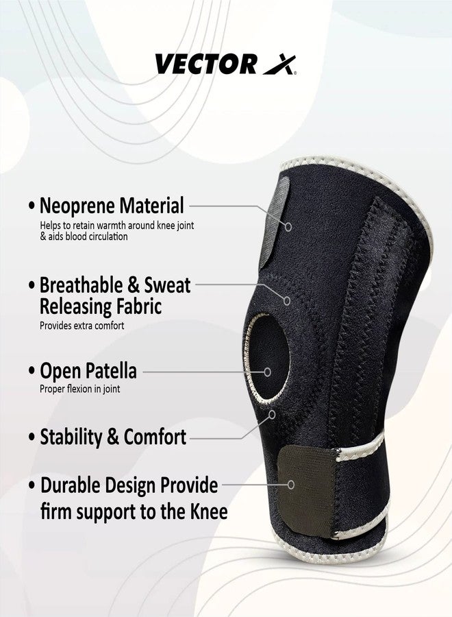 Vector X VNS-7205 Knee Support, Multicolor, Standard - Image 2