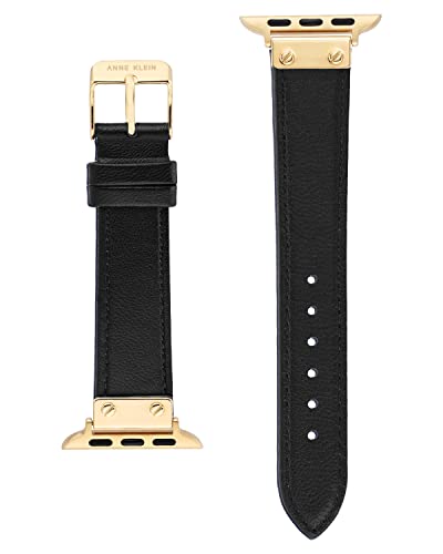 Anne Klein Leather Fashion Band for Apple Watch Secure, Adjustable, Apple Watch Band Replacement, Fits Most Wrists - Image 3