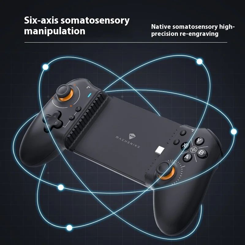 Mechanic GP5 Stretchable Wired Gaming Controller Gamepad for Android, Black - Image 2