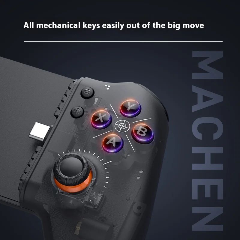 Mechanic GP5 Stretchable Wired Gaming Controller Gamepad for Android, Black - Image 5