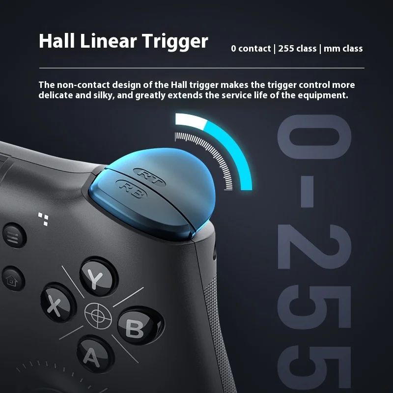 Mechanic GP5 Stretchable Wired Gaming Controller Gamepad for Android, Black - Image 3