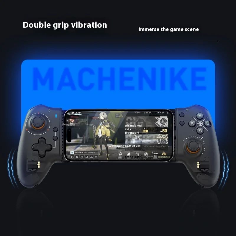 Mechanic GP5 Stretchable Wired Gaming Controller Gamepad for Android, Black - Image 4