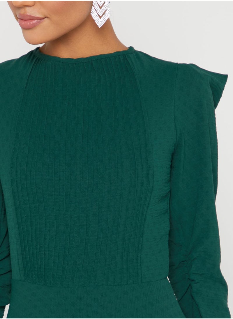 Khizana - Puff Sleeve Dress - Image 1