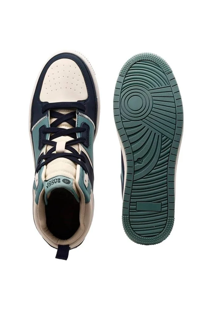 Bacca Bucci Matcha Gourmet Collection: High-Top Sneakers Inspired by Dessert Indulgence for Men | Best Price UAE