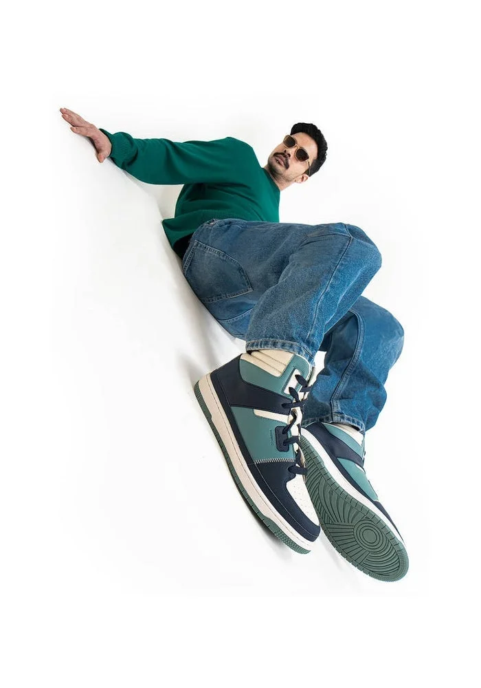 Bacca Bucci Matcha Gourmet Collection: High-Top Sneakers Inspired by Dessert Indulgence for Men | Best Price UAE
