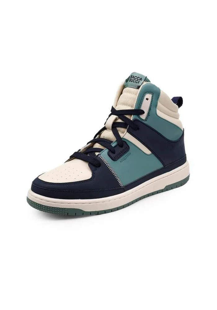 Bacca Bucci Matcha Gourmet Collection: High-Top Sneakers Inspired by Dessert Indulgence for Men | Best Price UAE